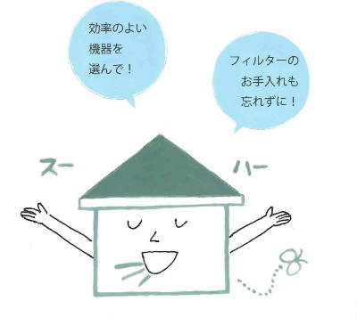 換気設備の省エネ 設備の効率化